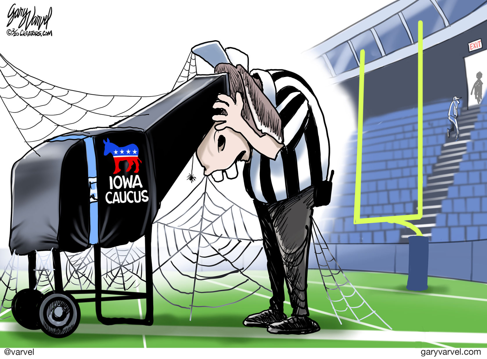 The latest editorial cartoon